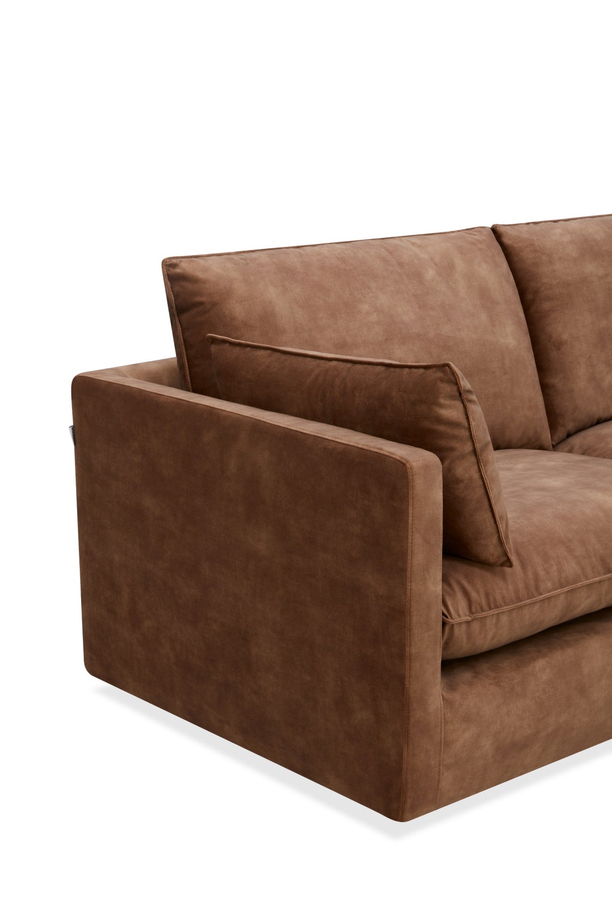 Bologna Brown 1.5 Seater With Left Arm