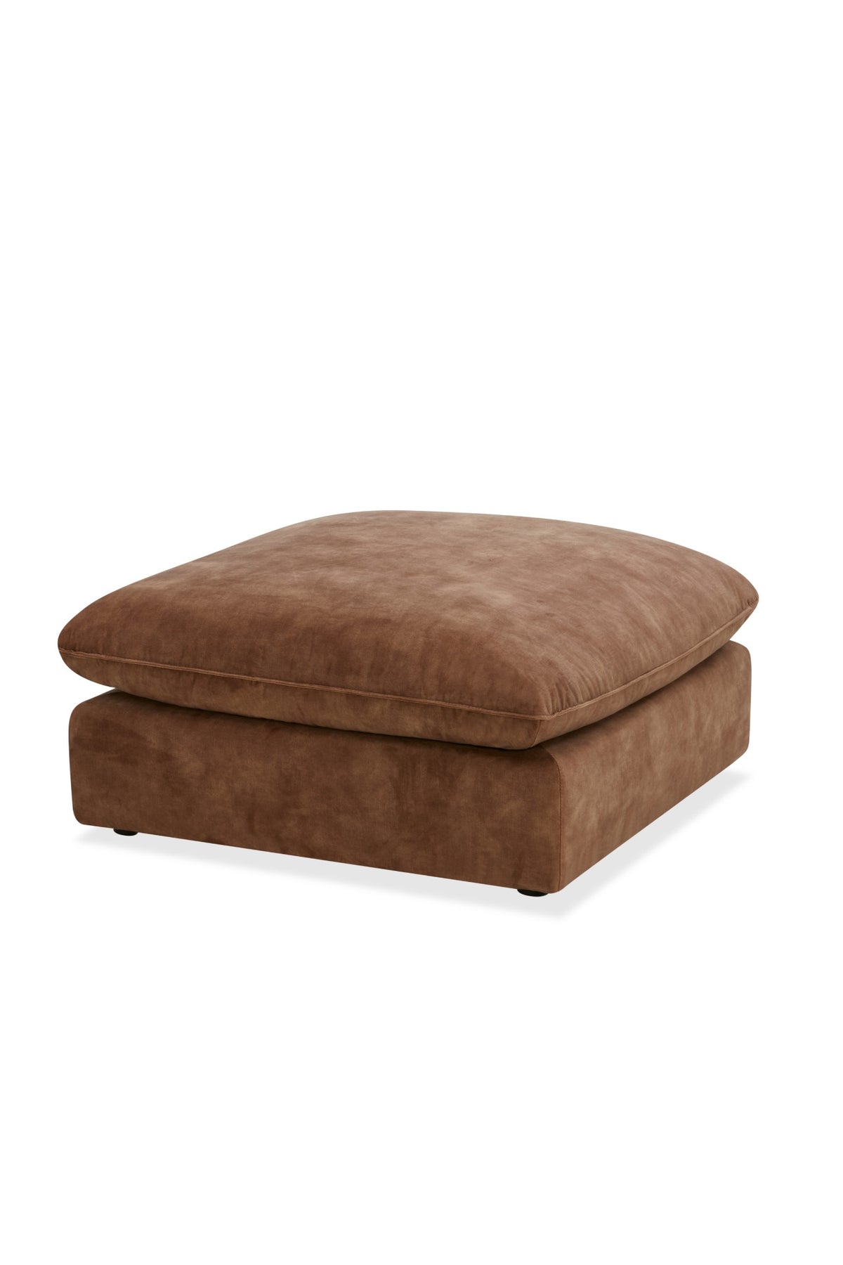 Bologna Brown Ottoman