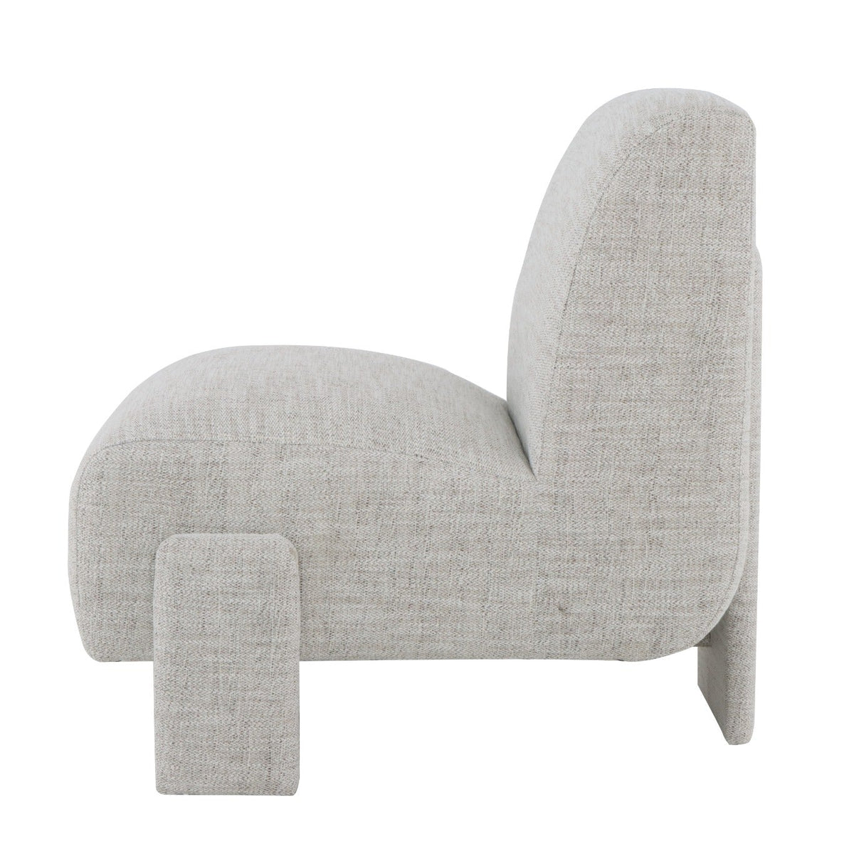 Meryl Grey Accent Chair (73cm) -Fabric - DB08-03