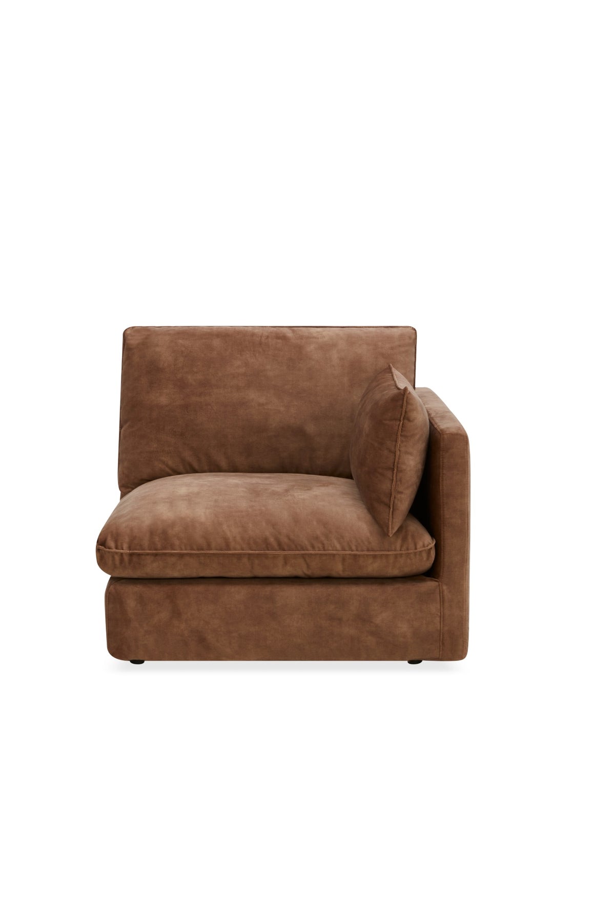 Bologna Brown 1.5 Seater With Right Arm