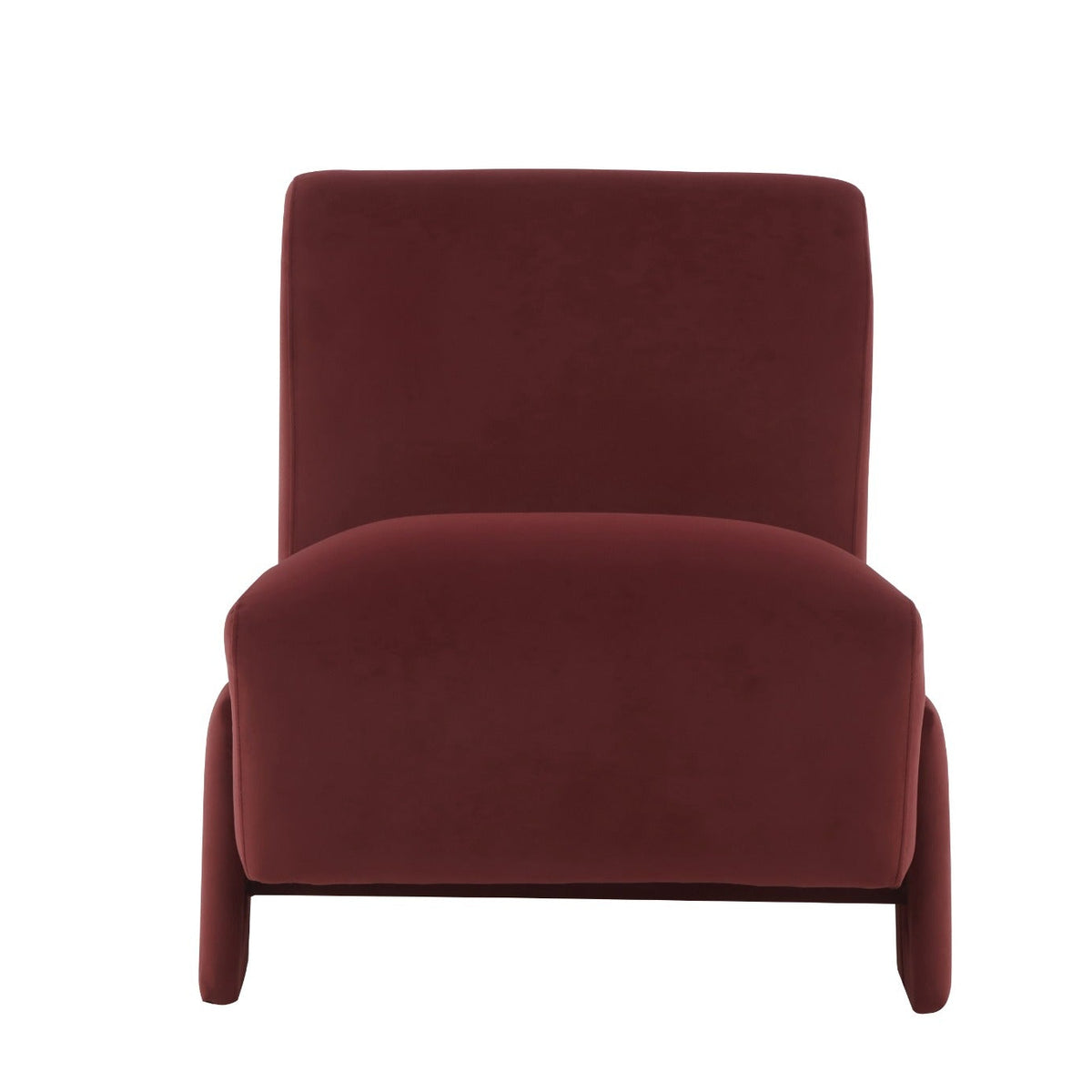 Meryl Red Accent Chair (73cm) - Fabric: OLBY -12