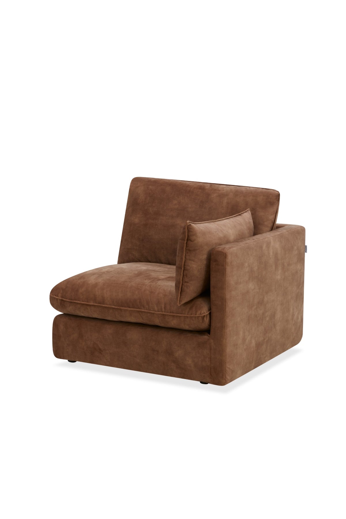 Bologna Brown 1.5 Seater With Right Arm