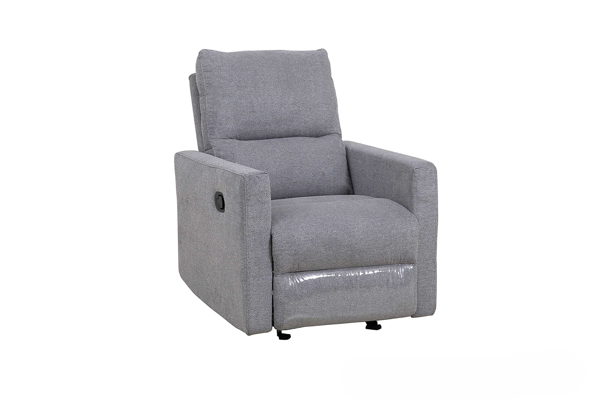 Dream Grey Manual Recliner Recliners| Roots Furniture
