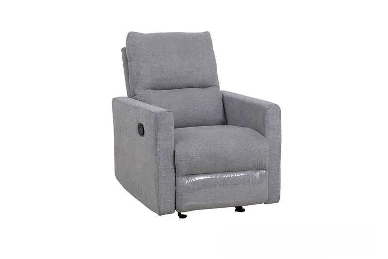 Dream Grey Manual Recliner - Al Rugaib Furniture