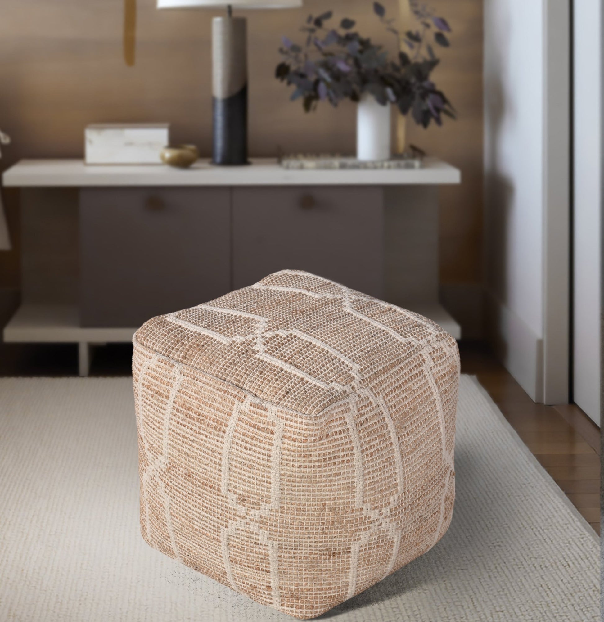 DRESDEN POUF Poufs| Roots Furniture