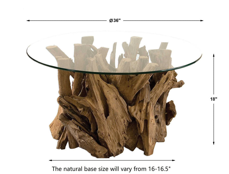 Driftwood Coffee Table - Al Rugaib Furniture