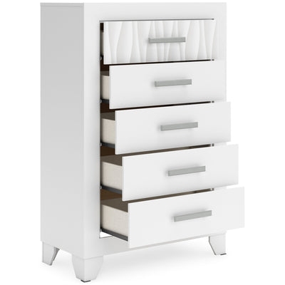 Druchalla Five Drawer Chest - Al Rugaib Furniture