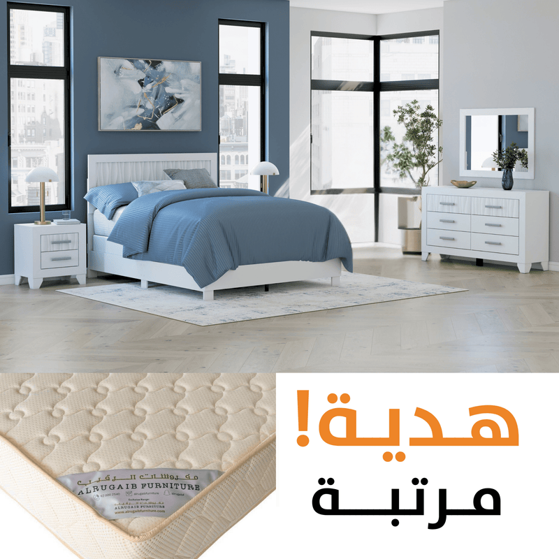 Druchalla Queen Panel Bedroom - Al Rugaib Furniture