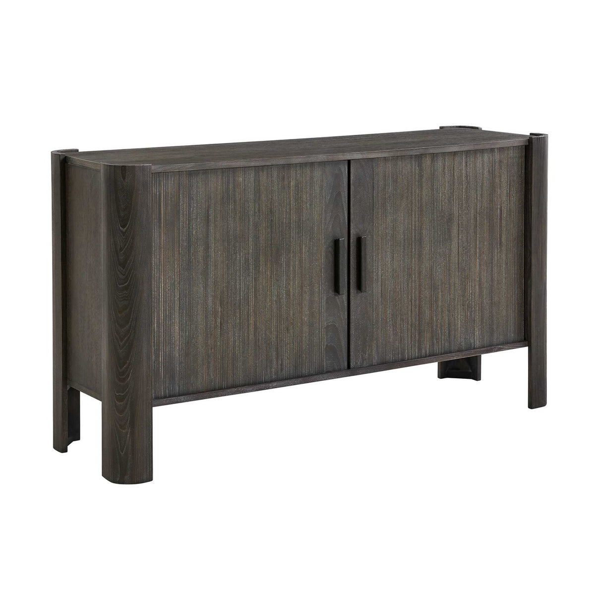 Drury 2 Door Dark Gray Cabinet Cabinets & Chests| Uttermost