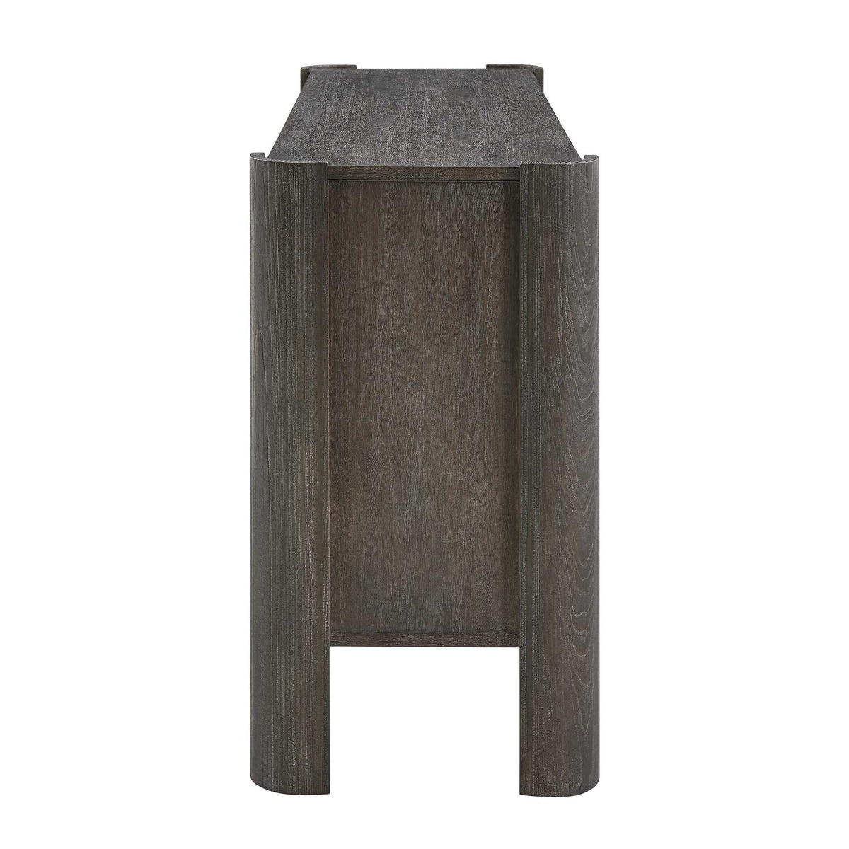 Drury 2 Door Dark Gray Cabinet Cabinets & Chests| Uttermost