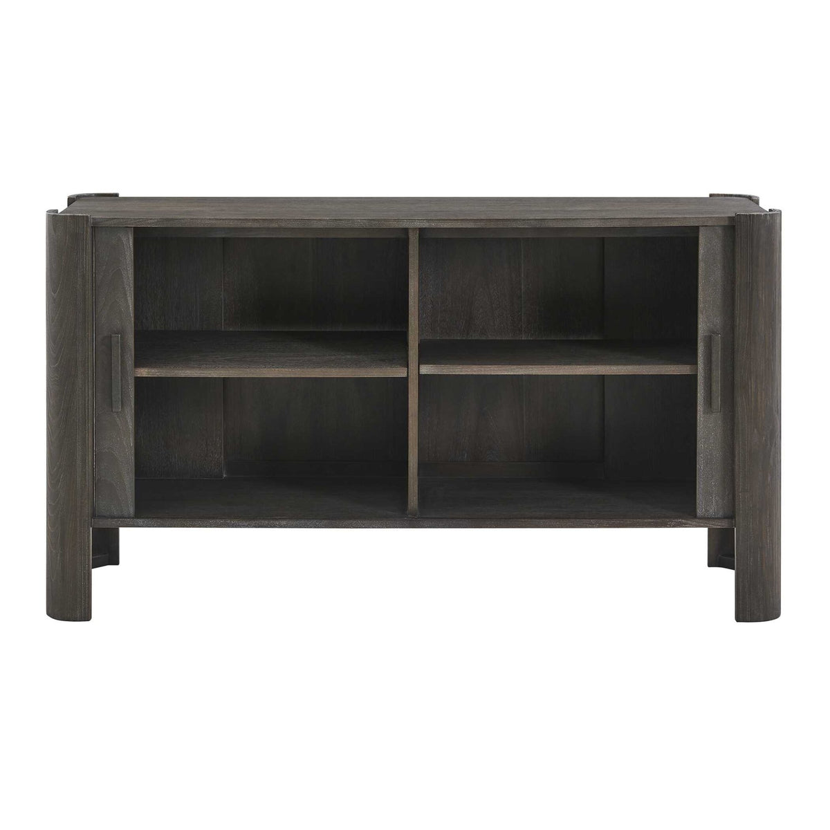 Drury 2 Door Dark Gray Cabinet Cabinets & Chests| Uttermost