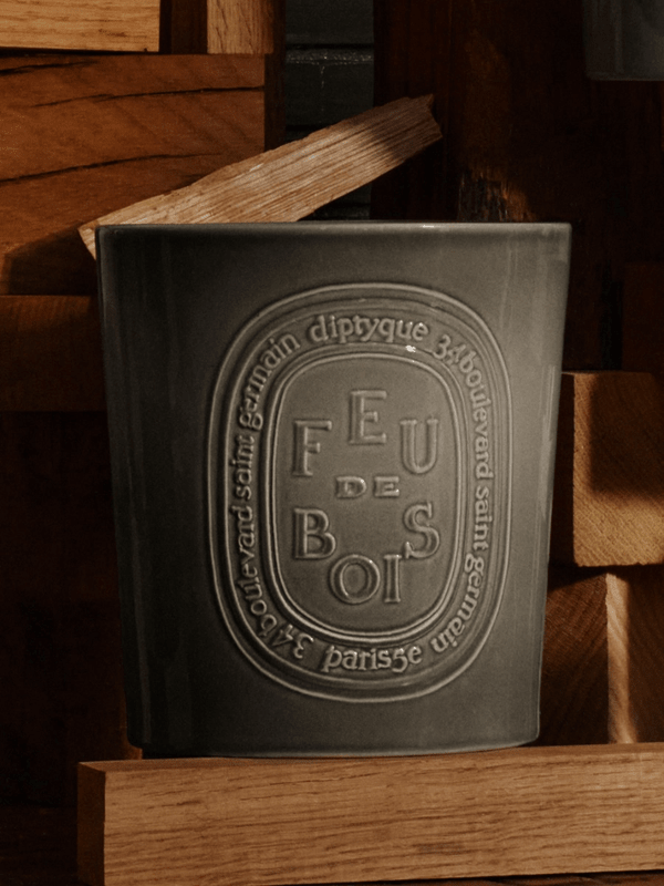 DTQ GIANT CANDLE FUE DE BOIS 1500G Candles| Diptyque