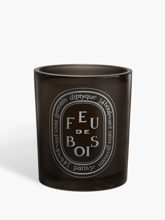 DTQ GREY CANLDE FEU DE BOIS 300G Candles| Diptyque