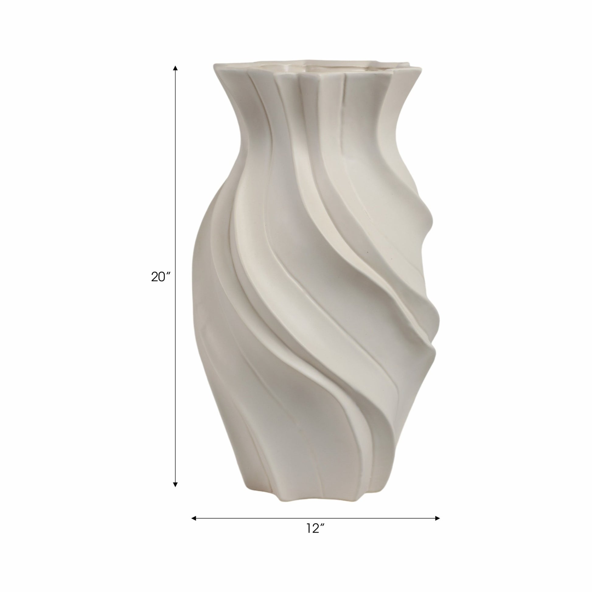 Dubuque Cer Vase Vases and Jars| Sagebrook Home