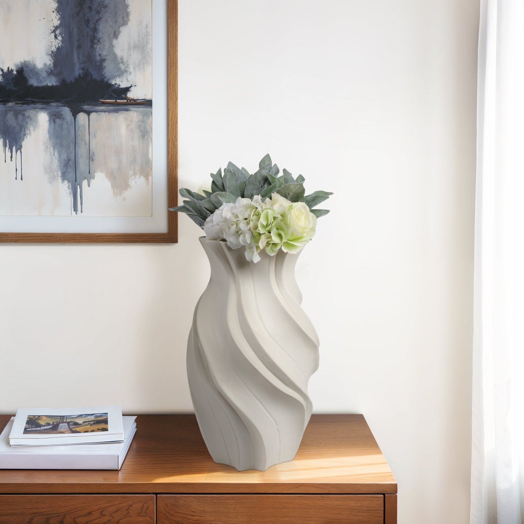 Dubuque Cer Vase Vases and Jars| Sagebrook Home