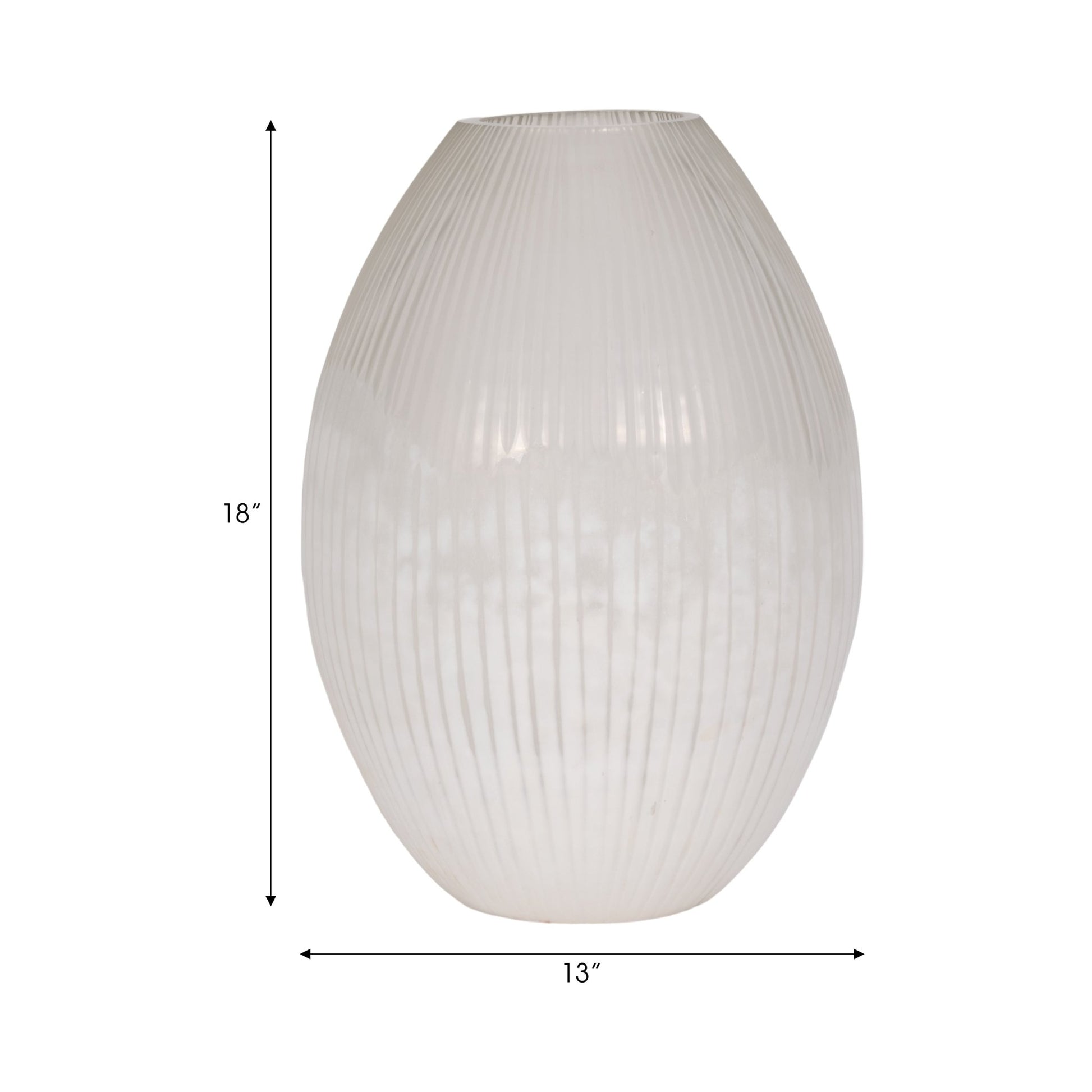 DULCET GLASS VASE Vases and Jars| Sagebrook Home
