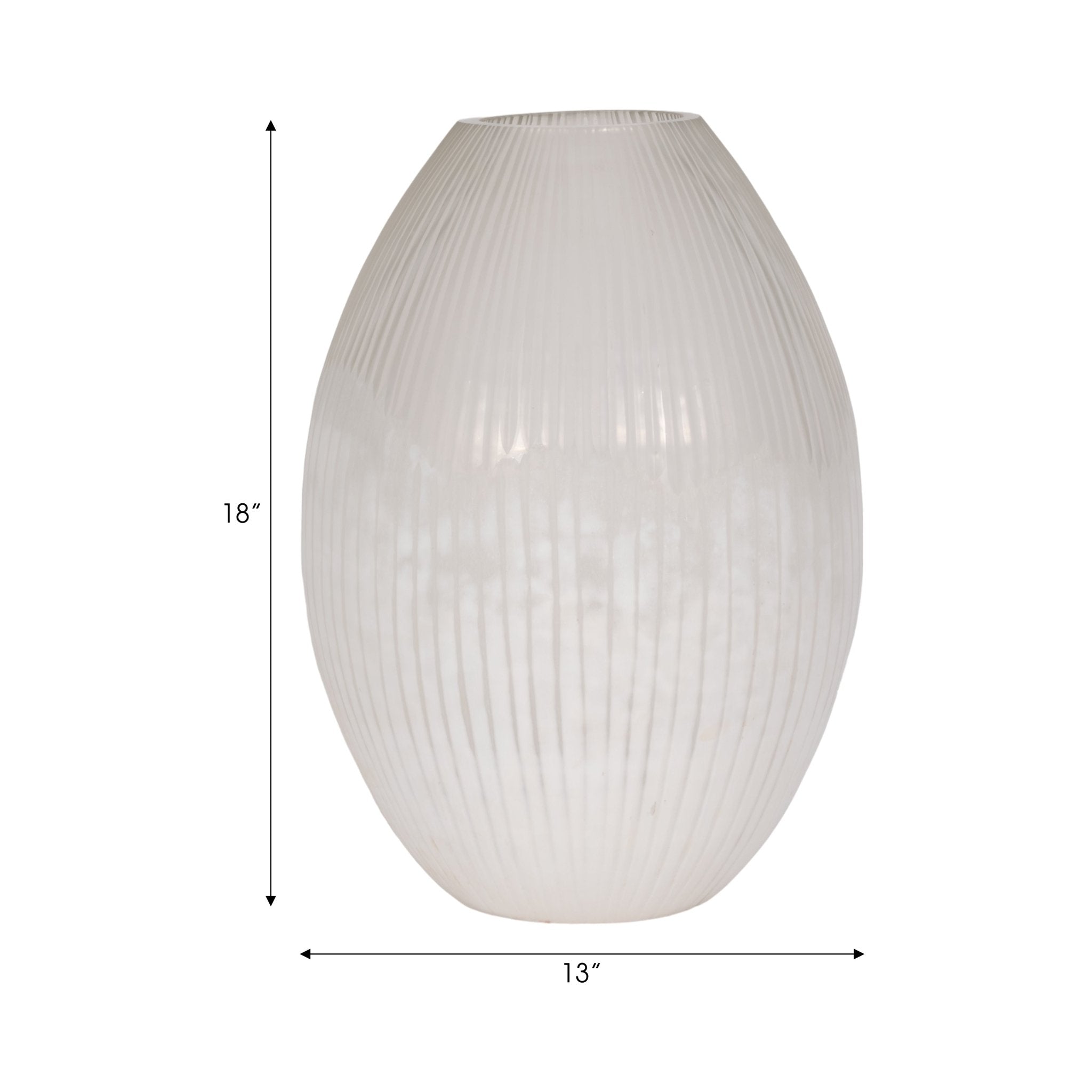 DULCET GLASS VASE Vases and Jars| Sagebrook Home