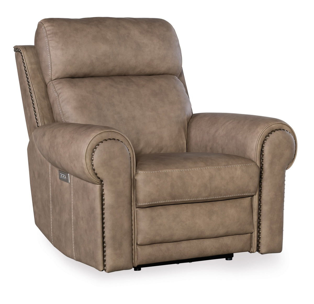 Duncan Power Recliner with Power Headrest & Lumbar Recliners| Hooker