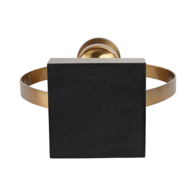 durant Smal Candle Holder W/marble Sphere - Al Rugaib Furniture