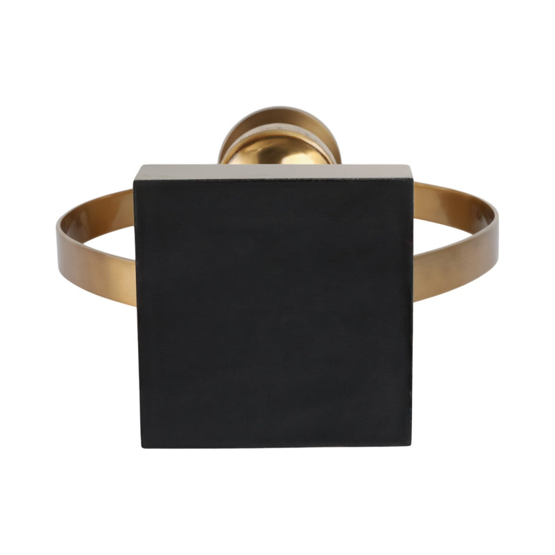 durant Smal Candle Holder W/marble Sphere - Al Rugaib Furniture