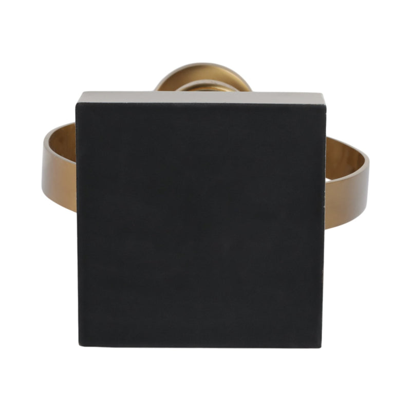 durant Smal Candle Holder W/marble Sphere - Al Rugaib Furniture