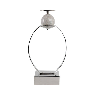 durant Smal Candle Holder W/marble Sphere - Al Rugaib Furniture