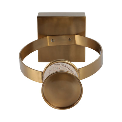 durant Smal Candle Holder W/marble Sphere - Al Rugaib Furniture