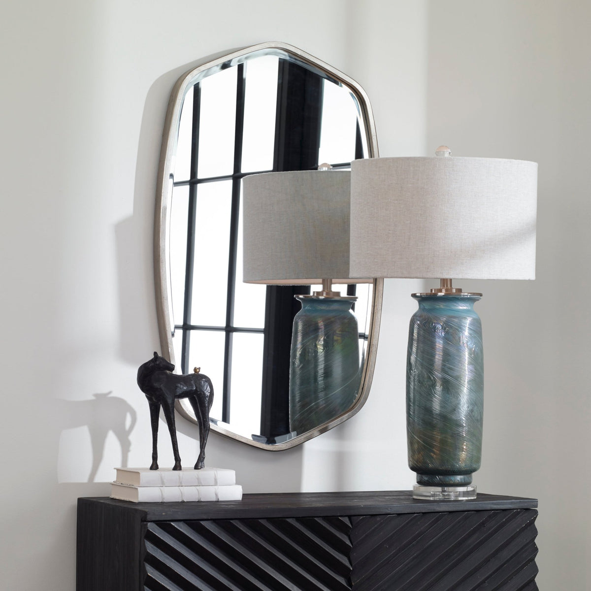 Duronia Silver Mirror Mirrors| Uttermost