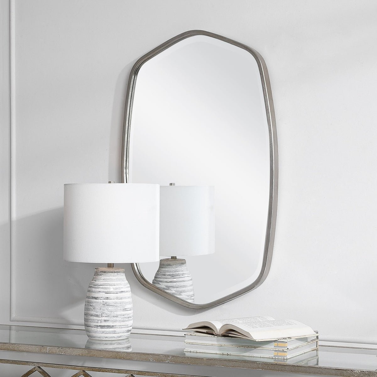 Duronia Silver Mirror Mirrors| Uttermost