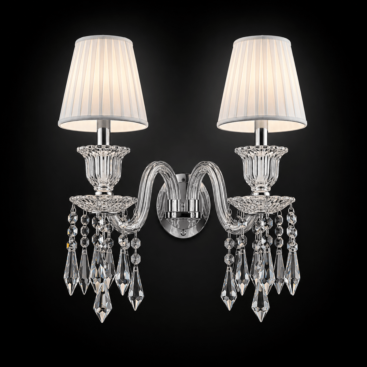 DURRAH CRYSTAL Wall lamp Wall Sconces| Roots Furniture