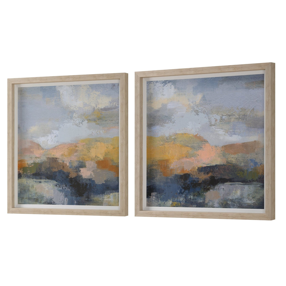 Dusk Framed Prints, S/2 Paintings & Pictures| Uttermost