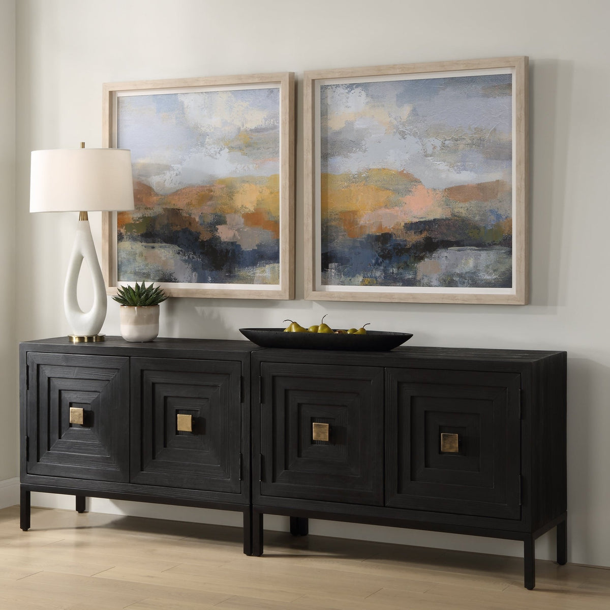 Dusk Framed Prints, S/2 Paintings & Pictures| Uttermost