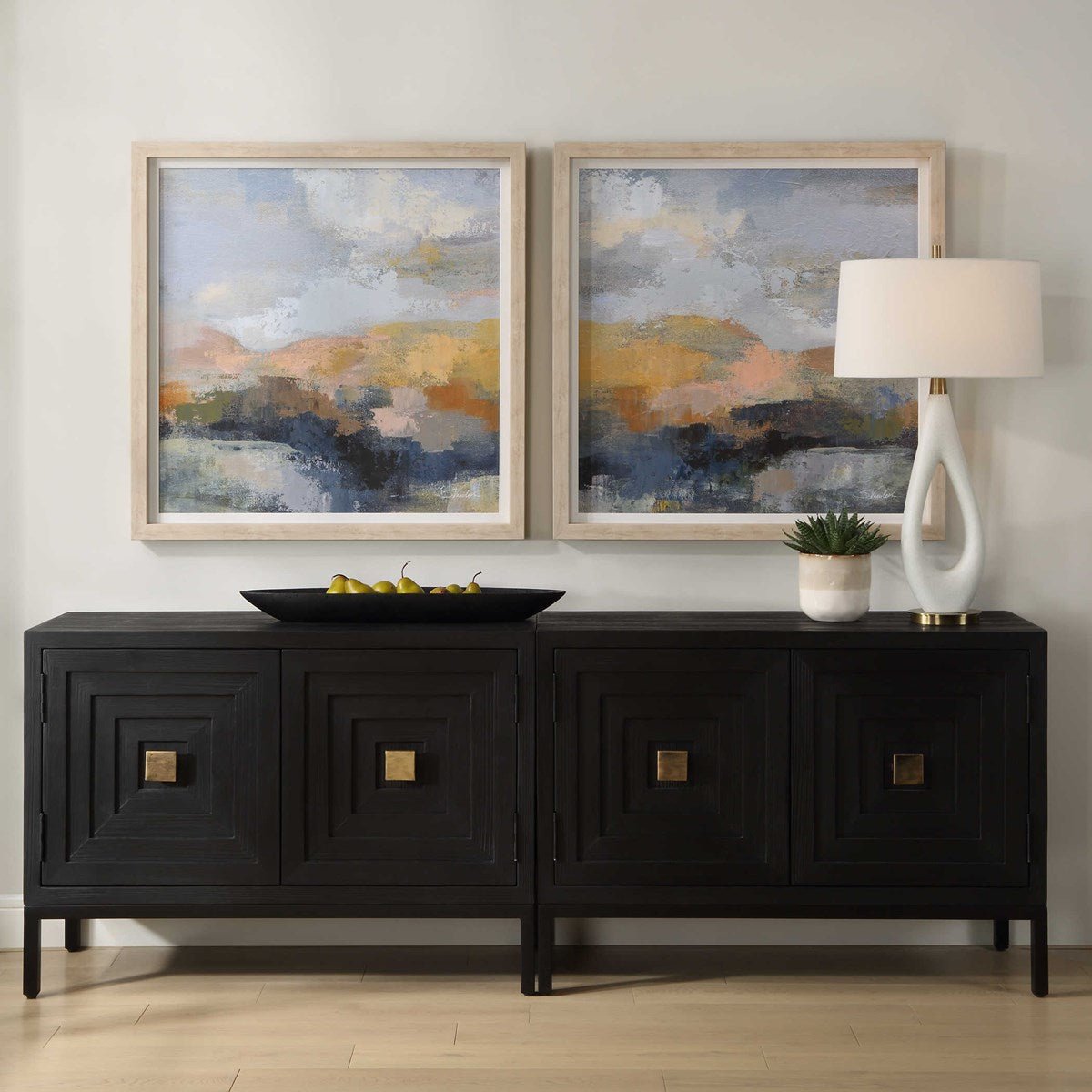 Dusk Framed Prints, S/2 Paintings & Pictures| Uttermost