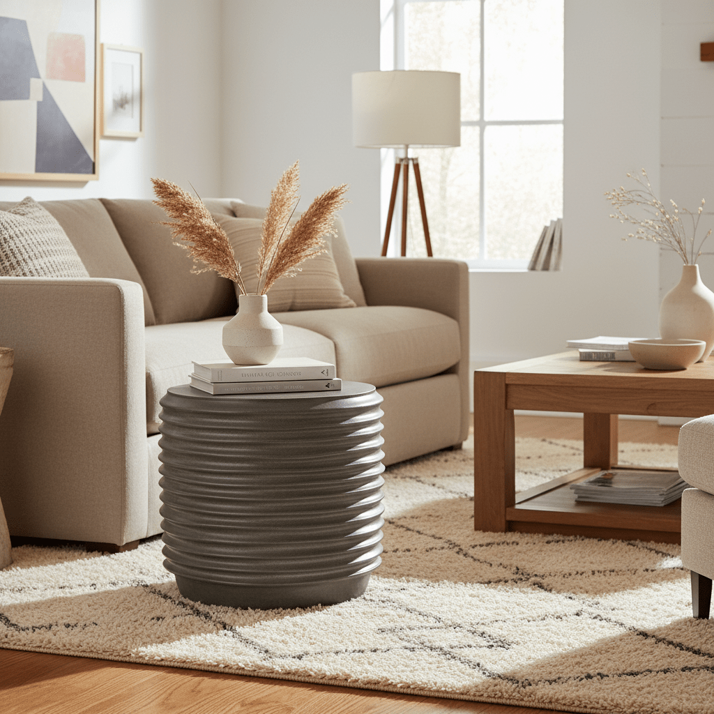 Dwell Charcoal Side Table Table Sets| Universal