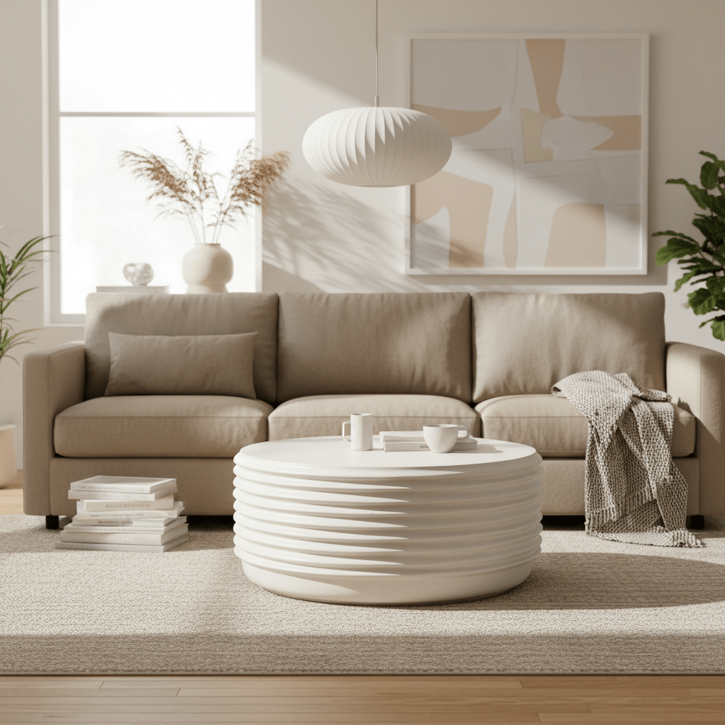 Dwell Linen Cocktail Table Coffee Tables| Universal