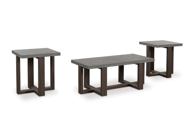 Dynnford Occasional Table Set (3/CN) - Al Rugaib Furniture