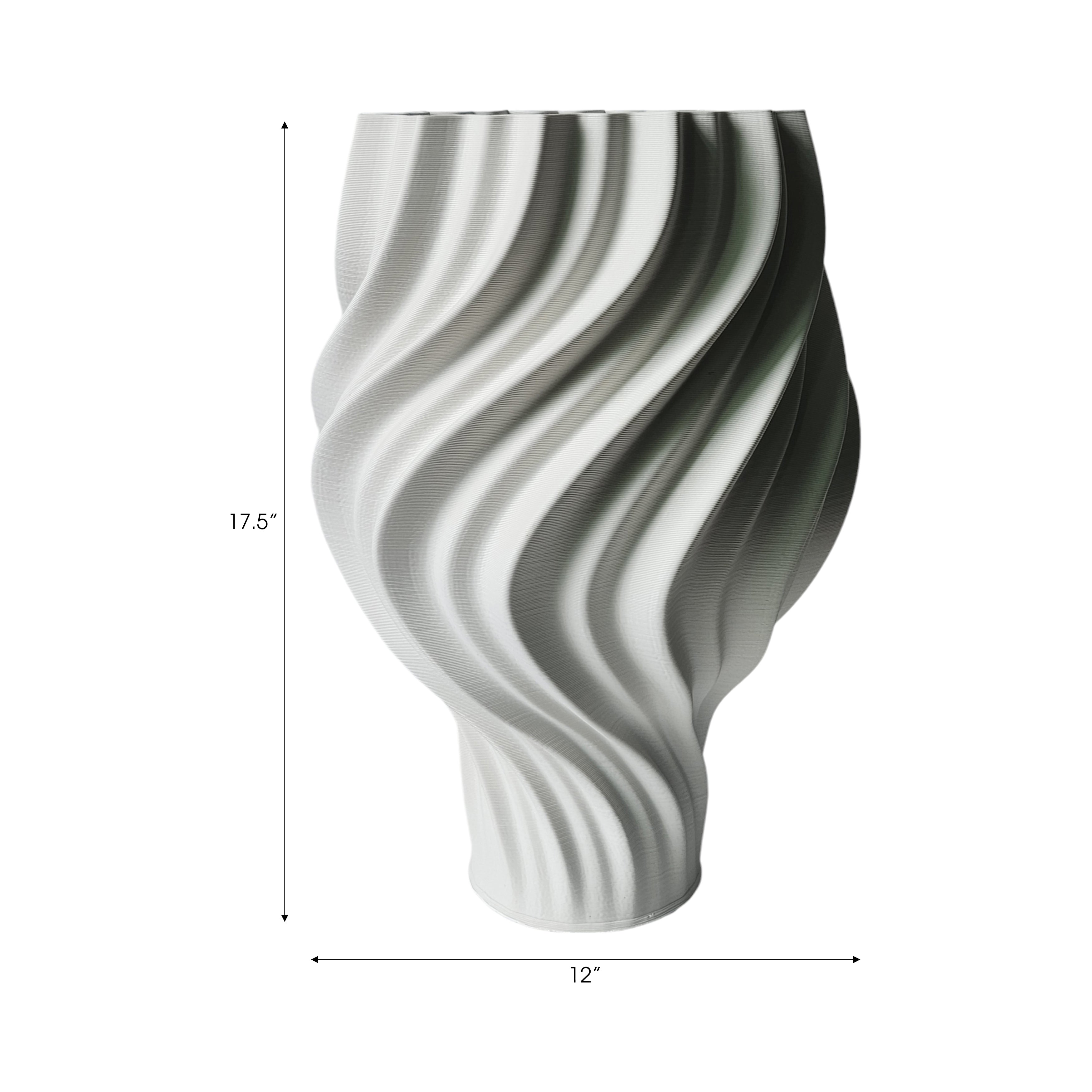 مزهرية أشفورد المطبوعة ثلاثي الأبعاد Ashford 3d Printed Vase