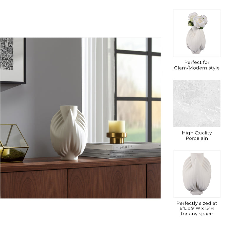 مزهرية إيكو مطبوعة ثلاثية الأبعاد ECHO 3D PRINTED VASE