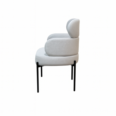 Sylvie Light Grey Dining Chair
