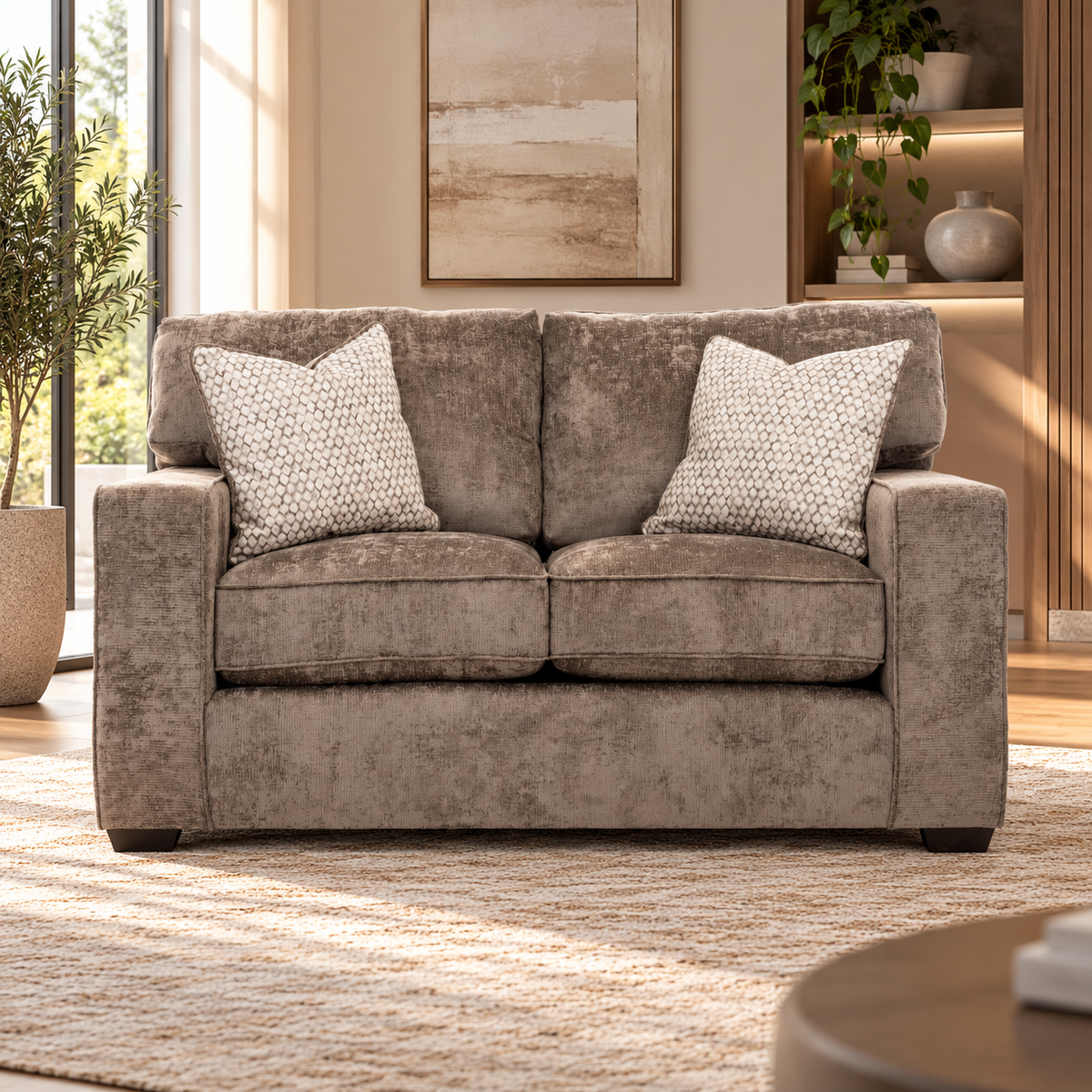 Velox Brown 2 seater Sofa