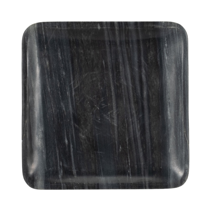 9 ZARRA GREY MARBLE TRINKET TRAY