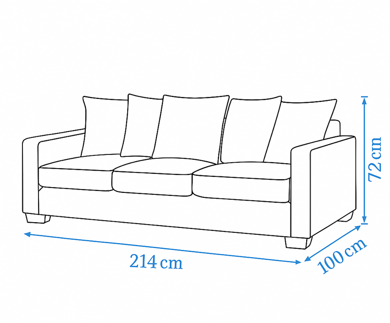 كنبة أدريان الخضراء