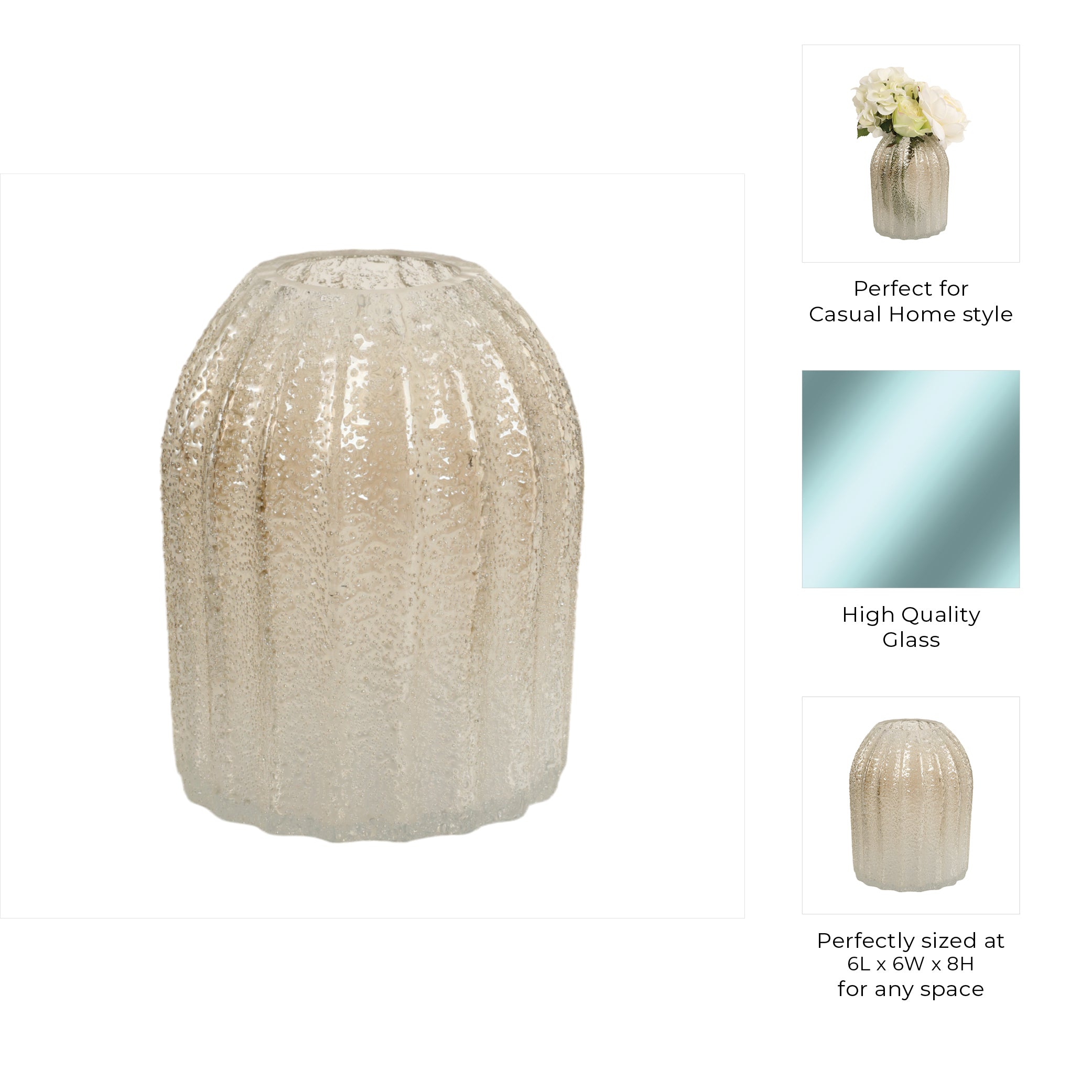 فاز نفخ زجاج صنعة يدوية كافيار CAVIAR ARTISAN BLOWN GLASS VASE