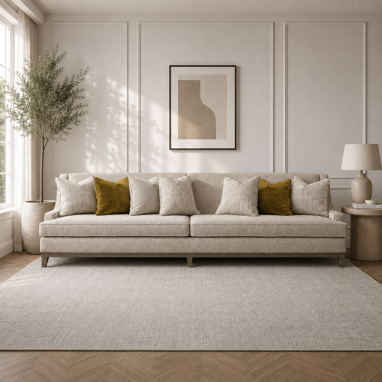 Classy By Noha Albabtain 5 Seater Sofa
