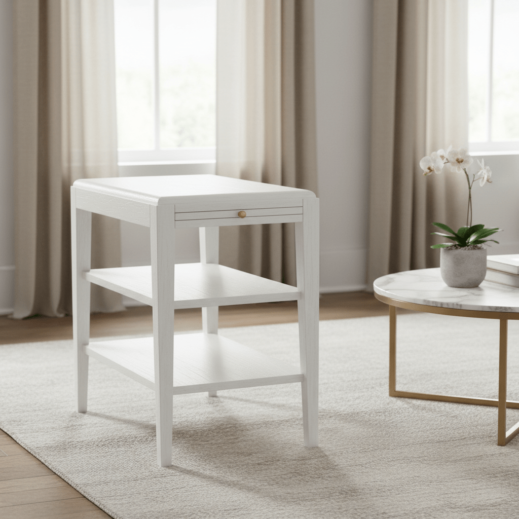 East Camden Chairside Table Chairs| Fairfield Chair