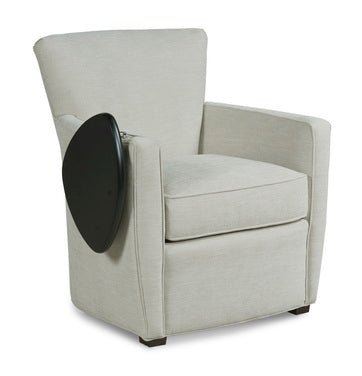 Eathen Lounge Chair with Folding Tablet Dining Chairs| Fairfield Chair