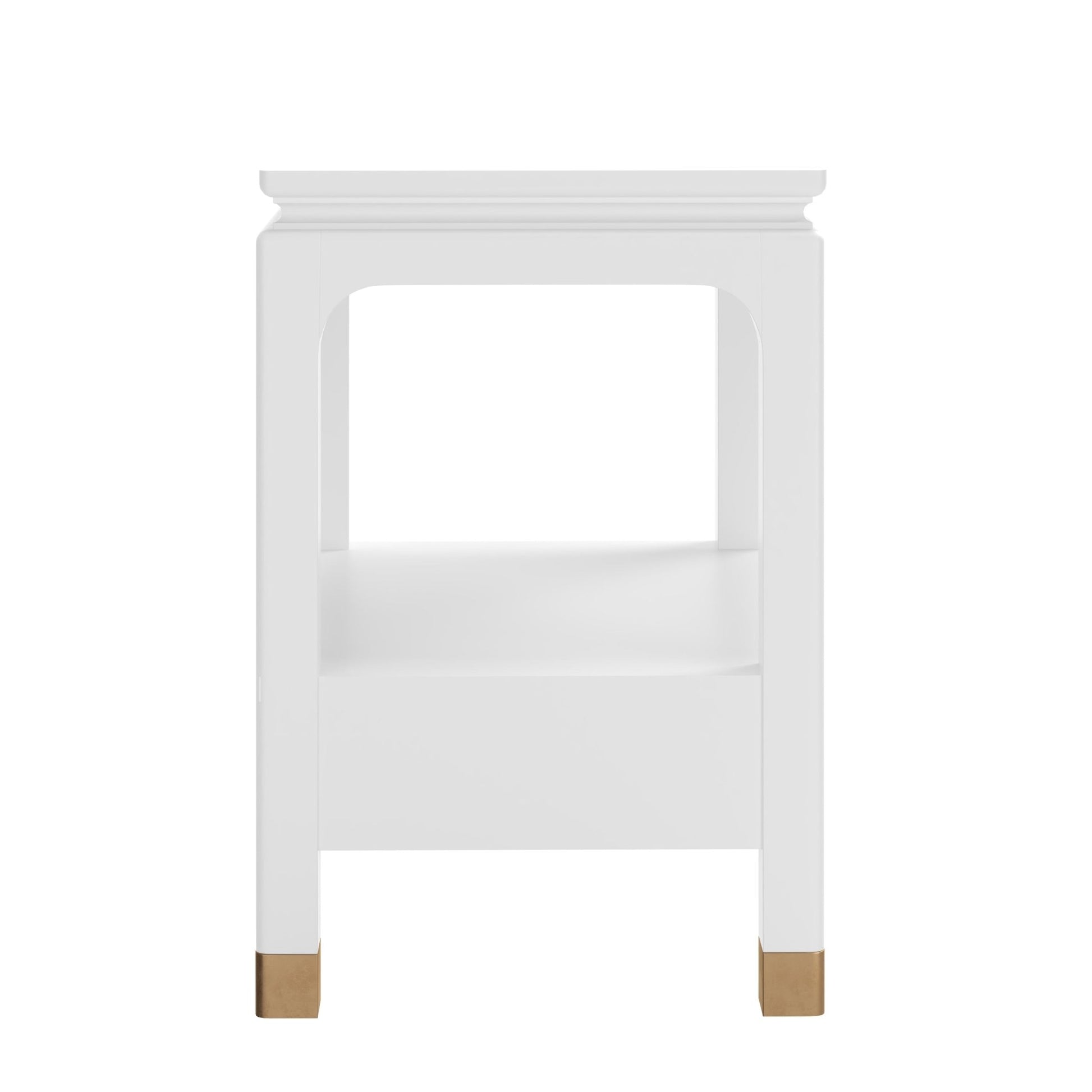 Eave - Bedside Table-Uplifting White Nightstands| A.R.T. Furniture
