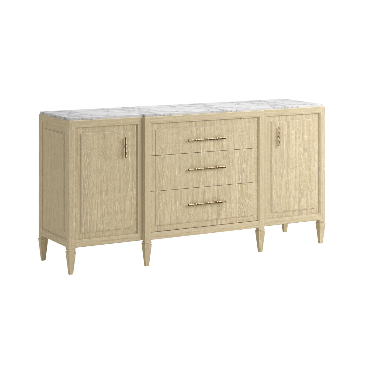 Eave - Credenza w/stone top Consoles & Sideboards| A.R.T. Furniture