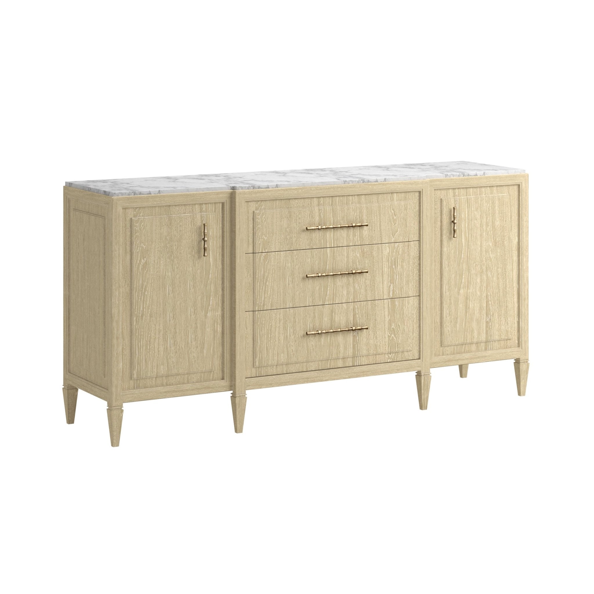 Eave - Credenza w/stone top Consoles & Sideboards| A.R.T. Furniture