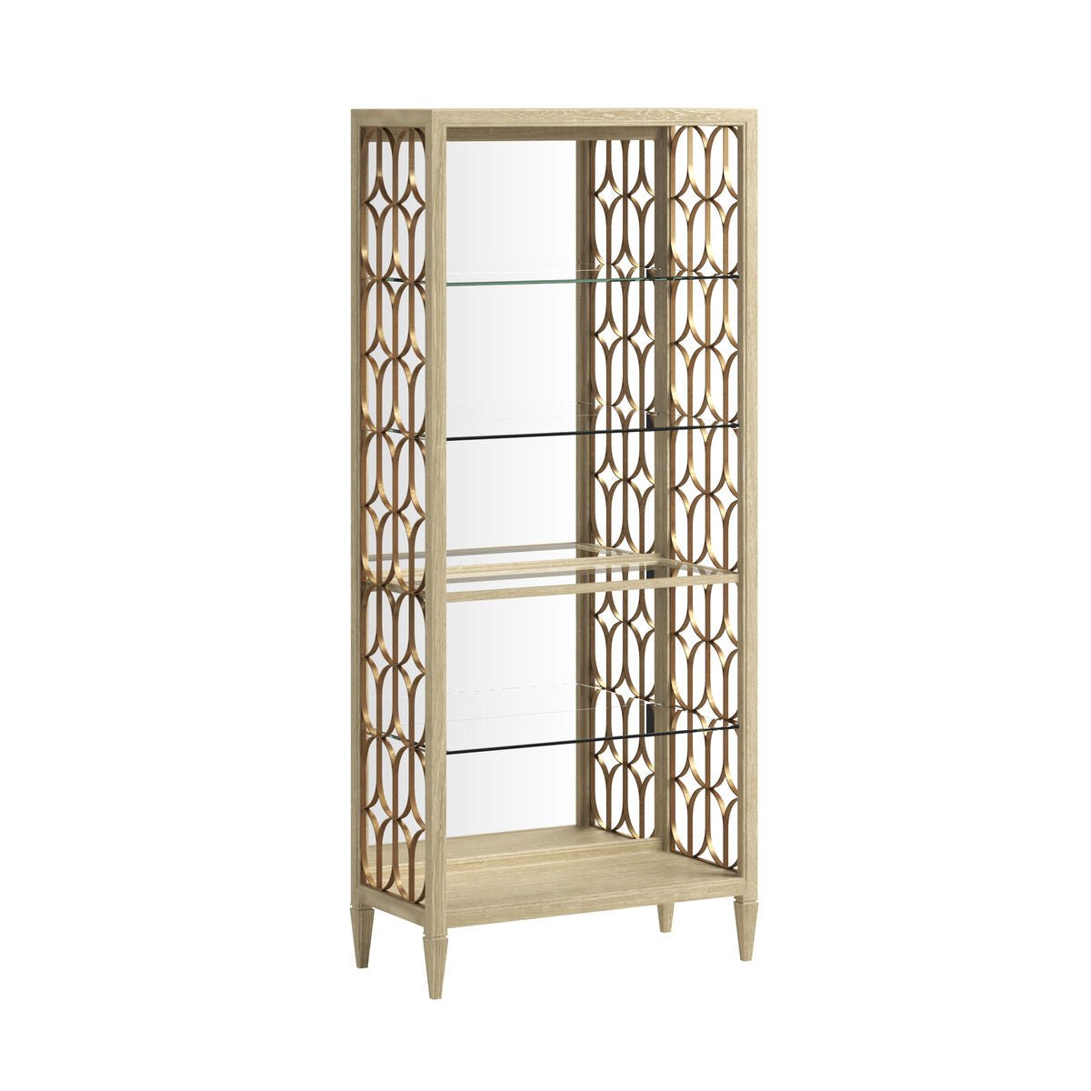 Eave - Etagere/Bookcase-sundrench oak Bookcases| A.R.T. Furniture